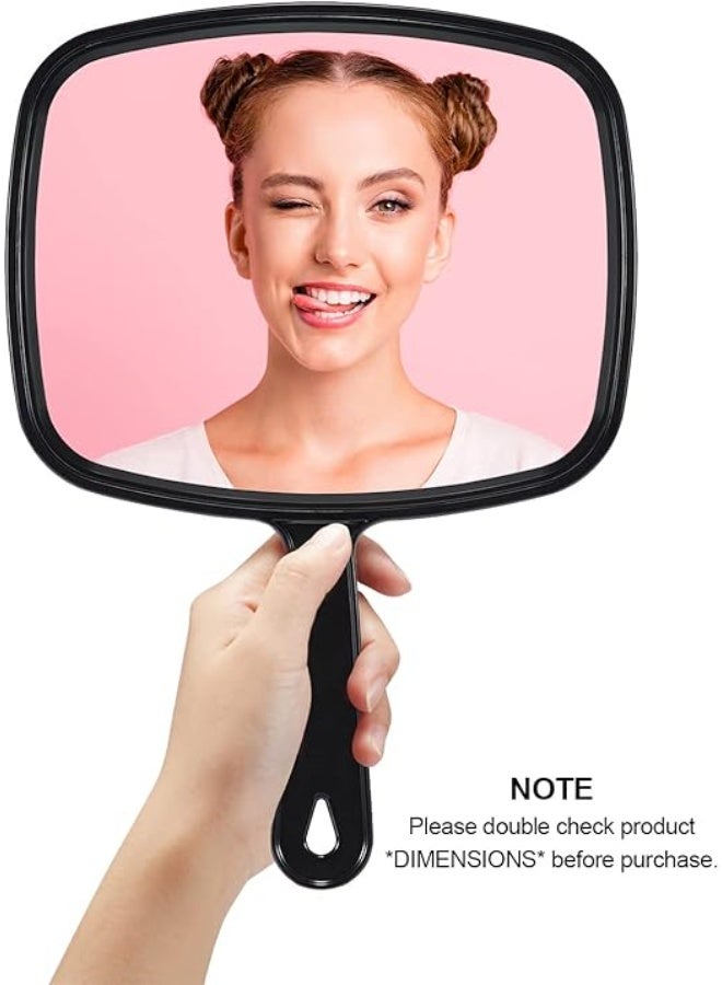 Mirror can be hung up or handheld, no burden in hands. it's excellent for shaving - Image 2